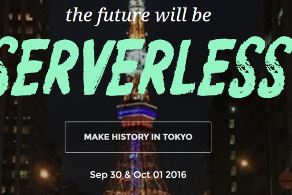 serverless conf tokyo 2016